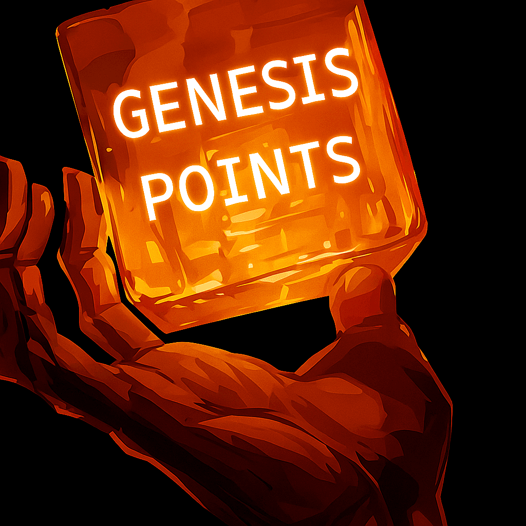 Genesis Points cube